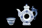 Capricorn sign: porcelain unique piece